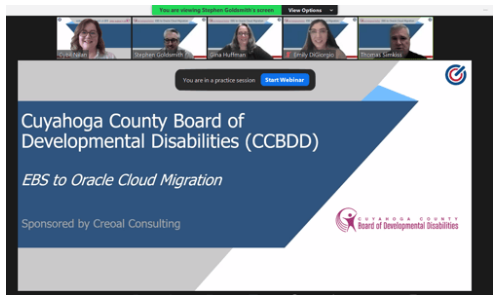 CCBDD Webinar Recording