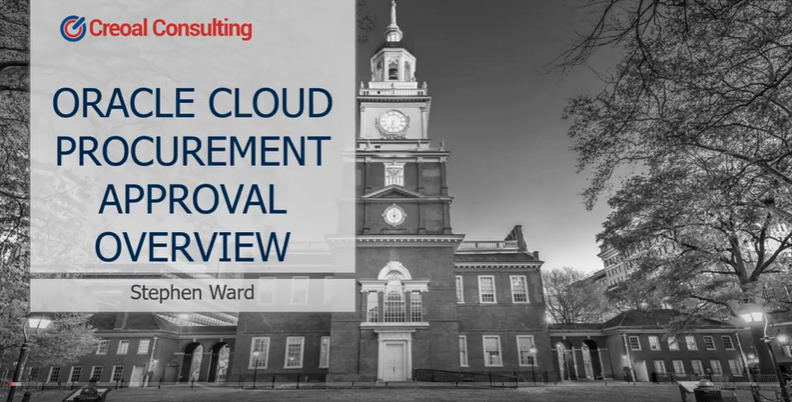 Oracle Cloud Procurement